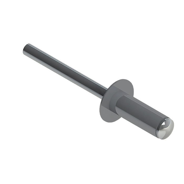 Заклёпка вытяжная Daxmer 3,2х8,0 RAL 7004 (1000шт) нерж/нерж